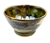 Earthy Moss Green Bowl